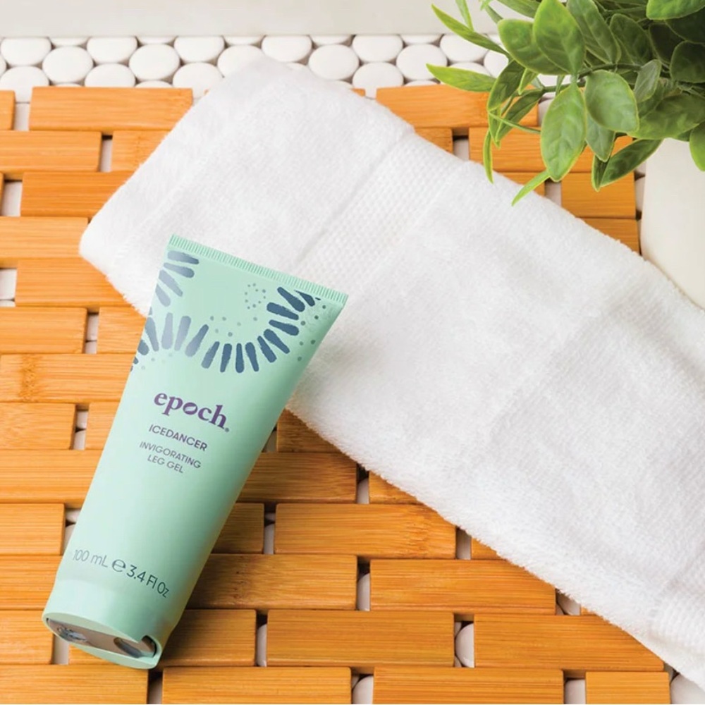 4-pack - Invigorating Leg Gel Stress Relief, Relax, Spa Gift • NuSkin